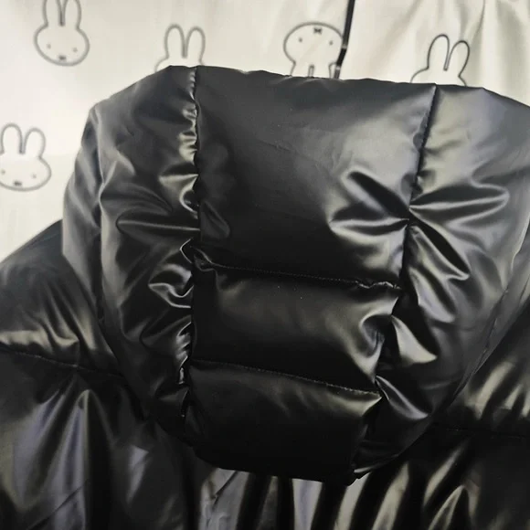 Prada Black Hooded Down Jacket - Picture 9 of 11